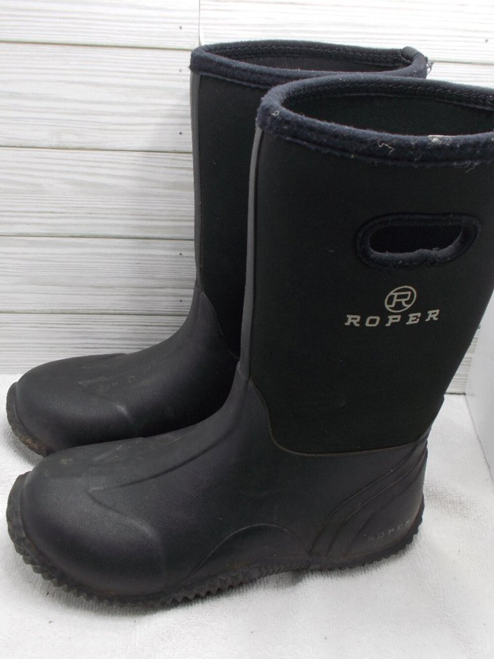 Roper Big Kids Neoprene Boots Size 7